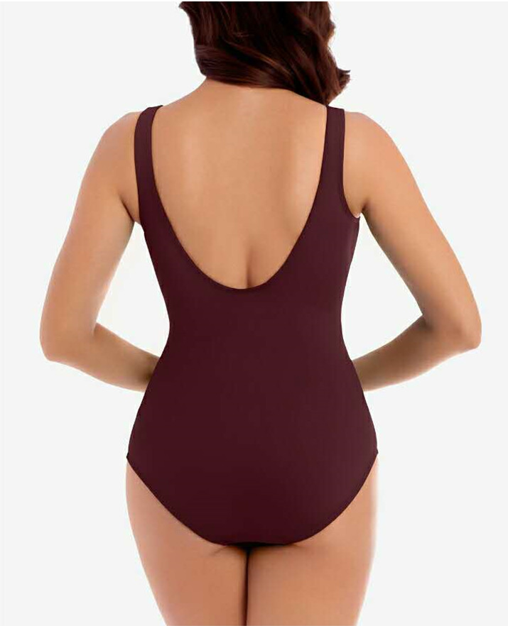 Tiered Layer Tie a Knot Front Top With Low waist Bikini swimsuit high cut