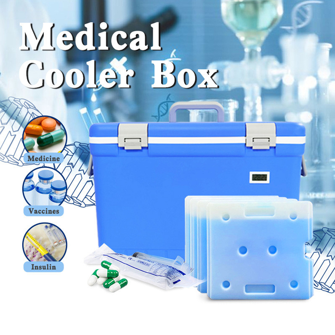 35L Insulated Good Perfomance Medical Ice Cold Box for Temperature Control With Ice Packs