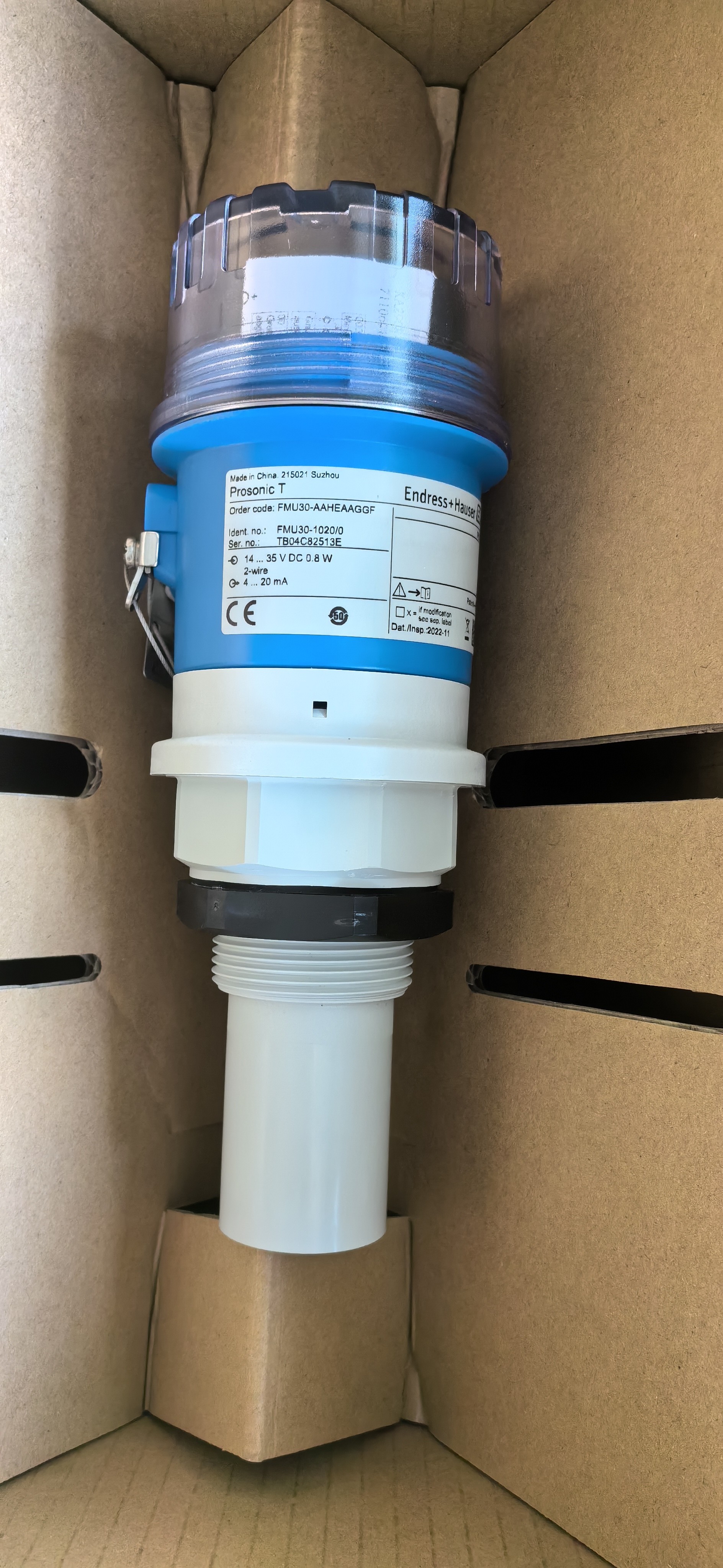 Ultrasonic Endress Hauser Measurement Time-Of-Flight Prosonic FMU30-AAHEAAGGF
