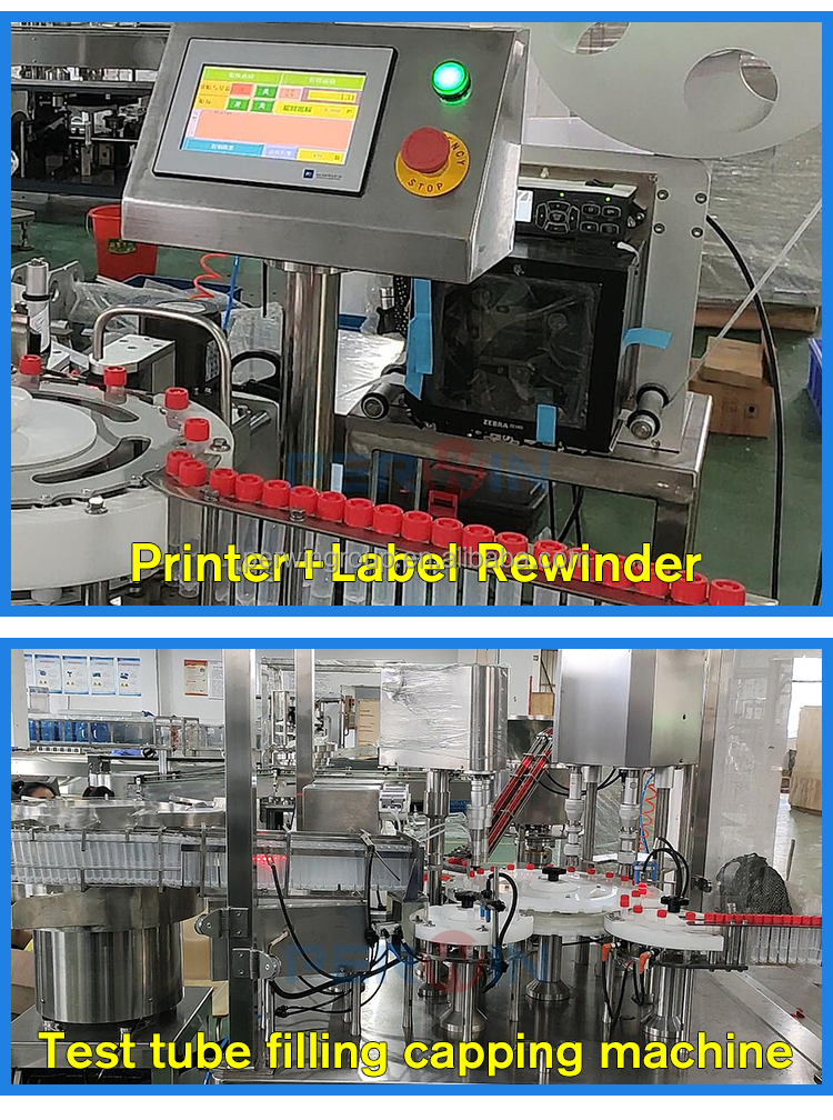 auto filling machine vial filling machine for test tube antigen 1ml