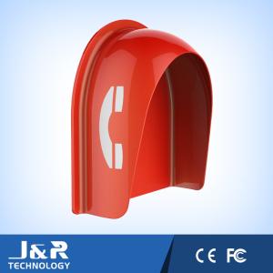 China Fiberglass Reinforced Polyester Acoustic Phone Booth Pillar Dust Proof For Streets wholesale
