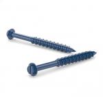 Industrial Hex Washer Head Ceramic Concrete Screw Fasteners With Notched