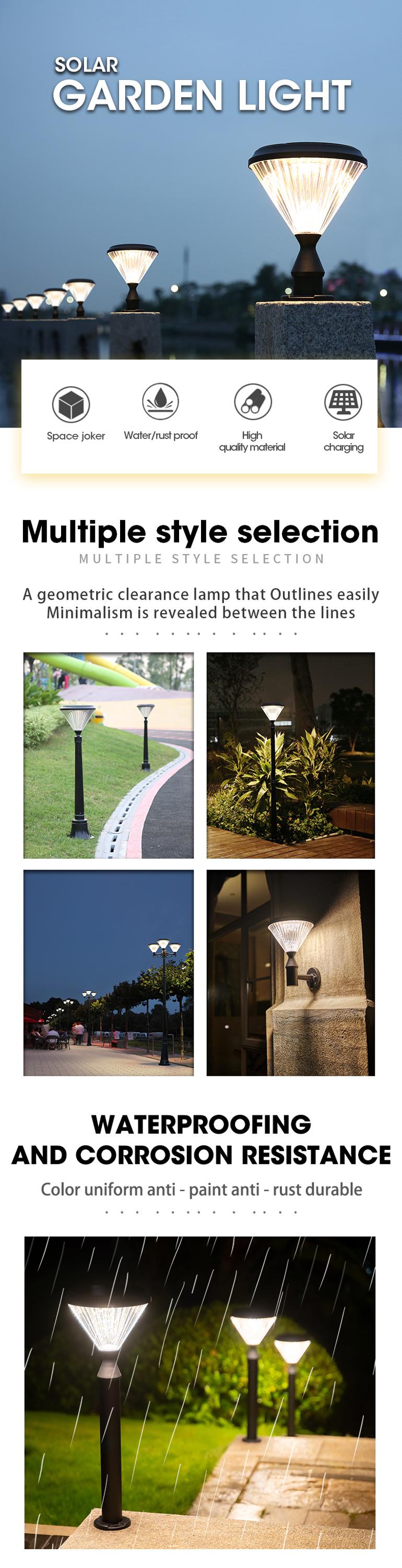 IP65 Easy Install LED Solar Wall Lights Outdoor , Aluminum High Lumen Solar Light 100lm