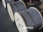 7x19 Construction Stainless Steel Wire Rope Pressure Resistance Extremely