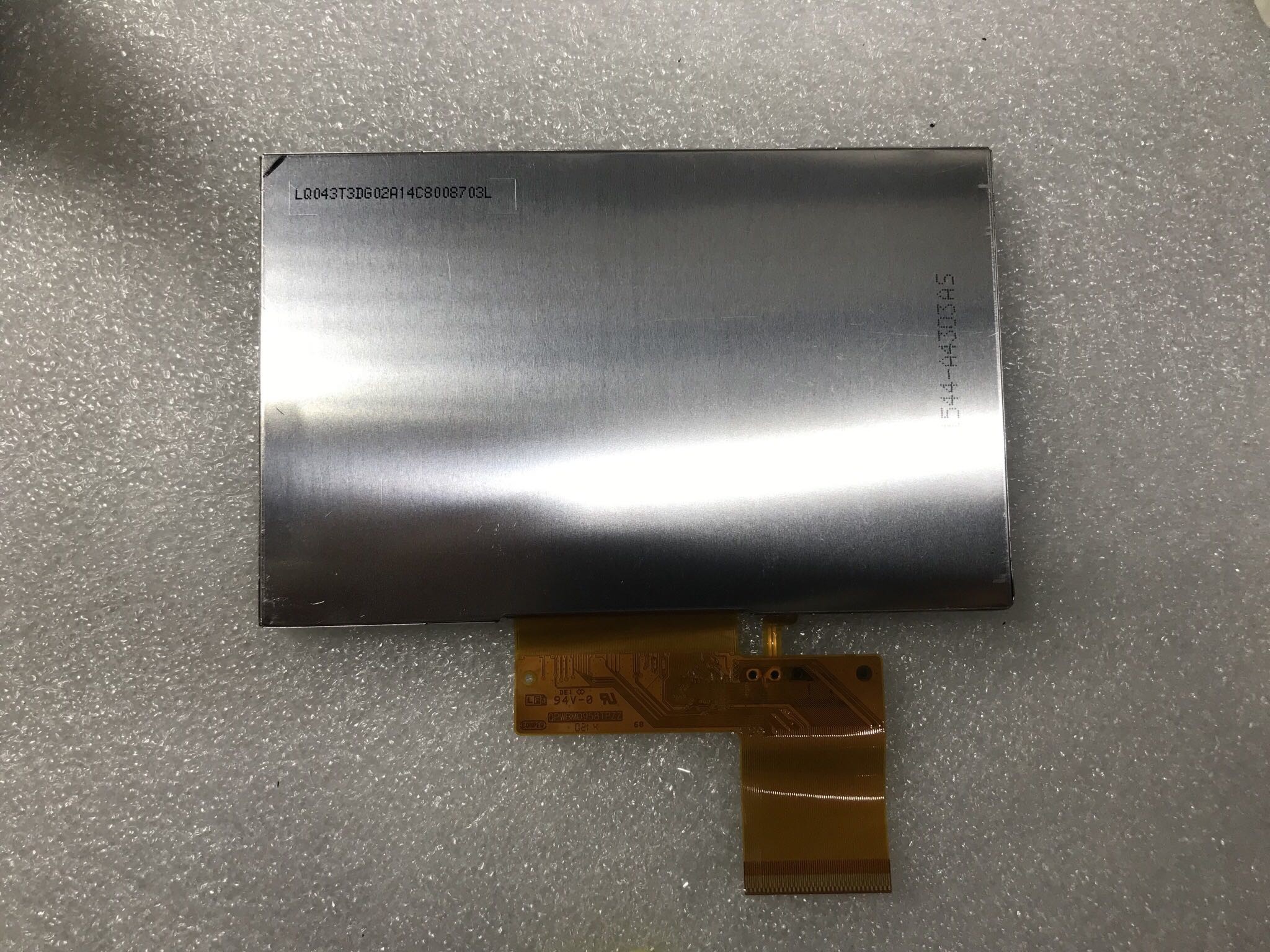 LQ043T3DG02 Sharp 4.3" LCM 480×272RGB 480cd/m² INDUSTRIAL LCD DISPLAY