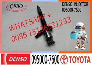 China New Denso 23670-0R160 23670-09130 Common Rail Diesel Injector 095000-7600 For DENSO Toyota Avensis 2.2 D-4D Engine wholesale