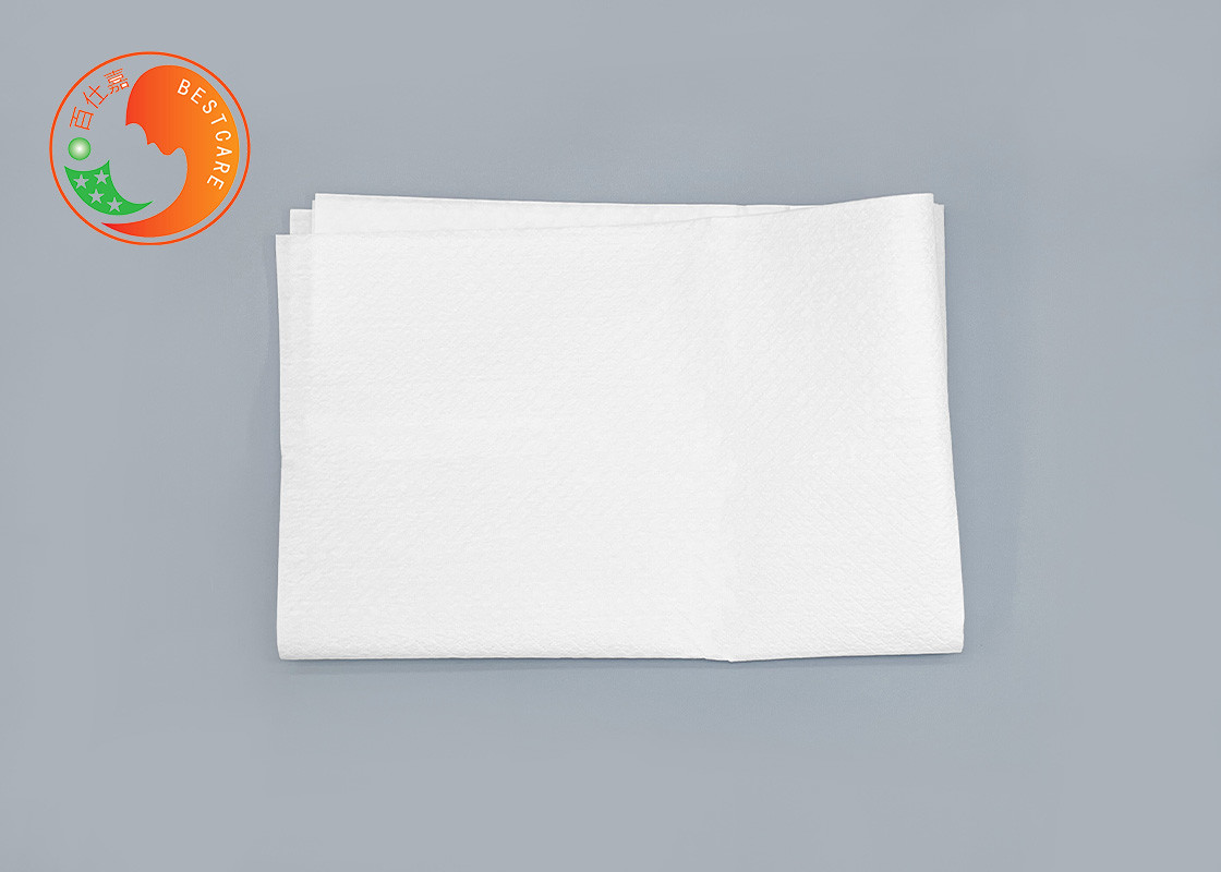 Biodegradable Disposable Baby Changing Mats Anti Stain PE Film Disposable Changing Sheets