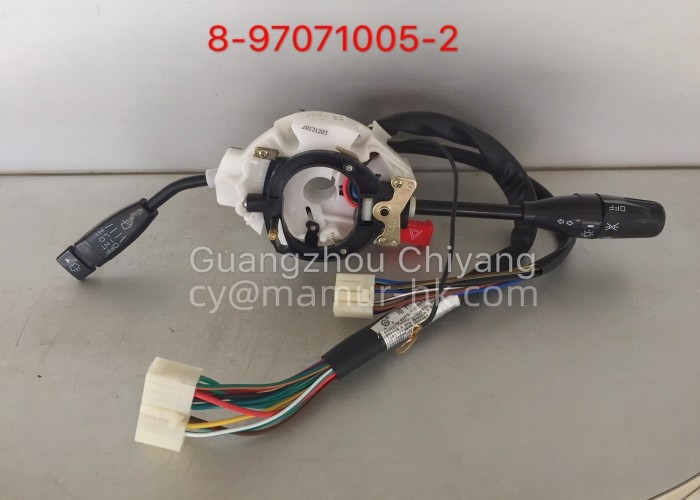Column Switch ISUZU Truck Parts For NKR NHR NPR NQR 8-97071005-2