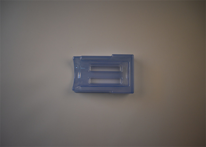 Pharmaceutical Blister Packaging Transparent Blue PET Medical Grade ISO 13485 Certification