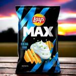 Wholesale Offer: Lay's 42 g Max Lay's Max onion sour cream Flavor Chips - 100