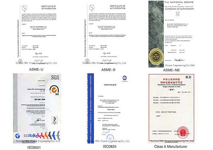 Oil Industry Heating Boiler Mud Drum , Compact ASTM Mud Drum In Boiler