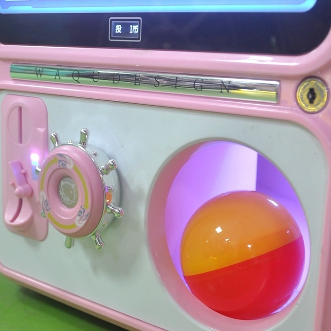 Japanese Gacha Vending Machine Prize Candy Automatic Coin Operated Mini Capsule Toy Gashapon Machines