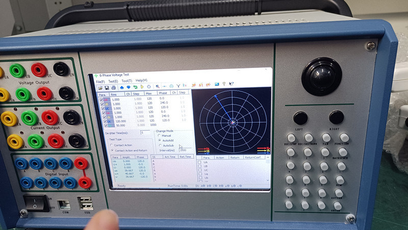 Xzh Test 6 Phase Protection Tester Advanced Relay Test Set Secondary Current Injection Relay Test Kit