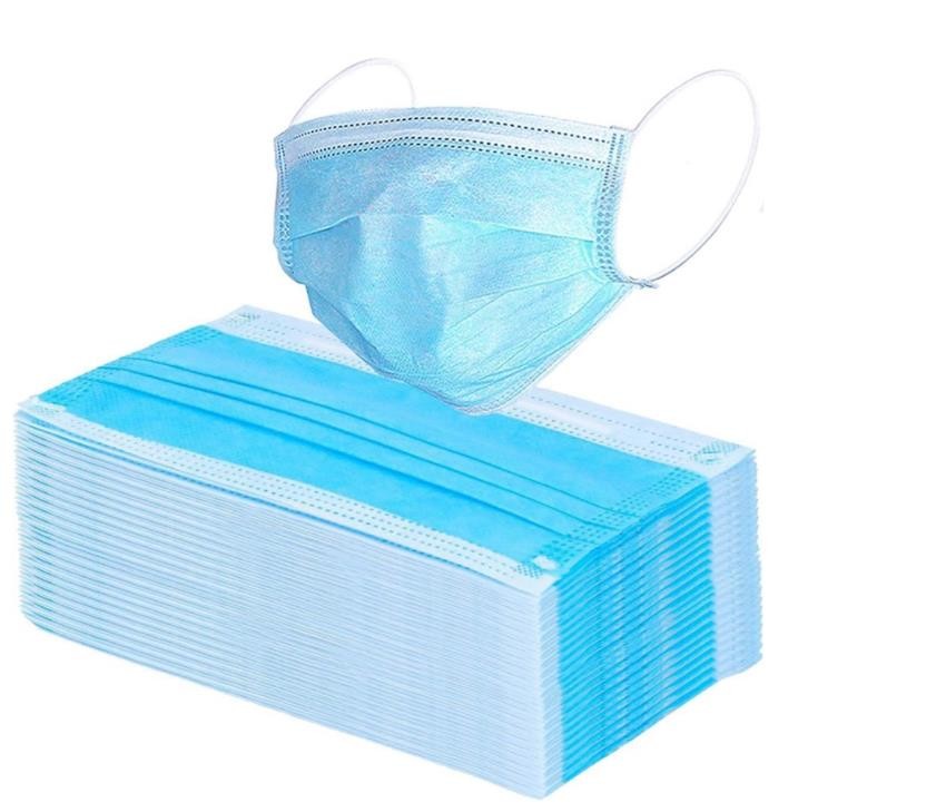 Face mask medical surgical 3 ply medical surgical face mask earloop