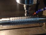 Solid Rotary Die Cutting Cylinder For Vacuum Die Mark Andy