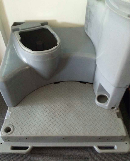 Environmental protection plastic mobile toilet rotoplastic mold integrated