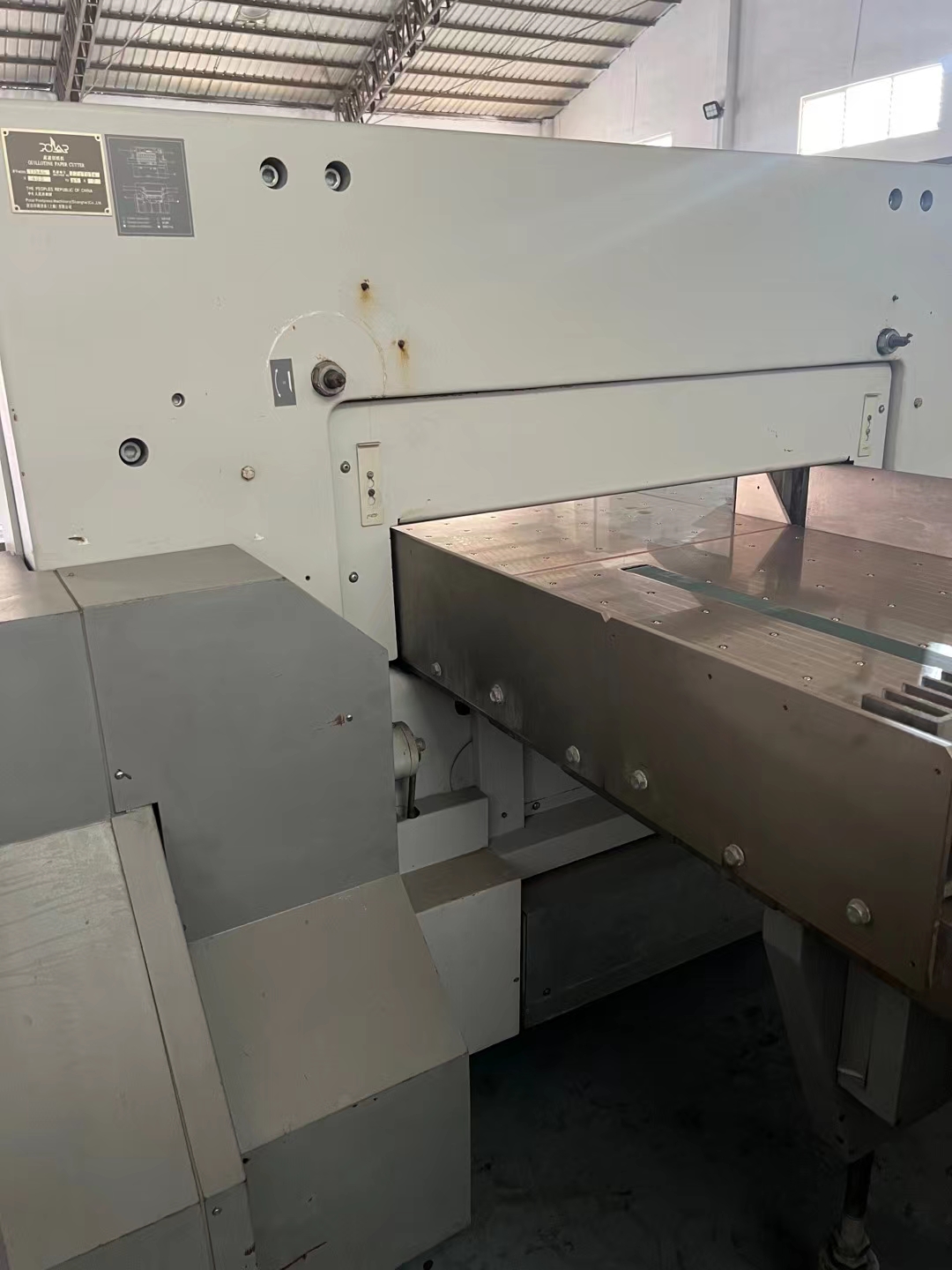 After Service Video technical support Electric Paper Cutter for Guillotine Cutting Machine
