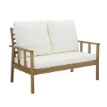 Patio Solid Wood Garden Set Teak Wood Outdoor Furniture Sofa Set Garden Lounge