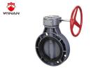 Light Weight Fire Fighting Valves , Plastic Butterfly Valve 300PSI Pressure