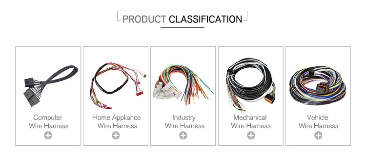 Electronic Conductor Copper Wiring Harness Cable Assemblies for ODM OEM CNC Equipment