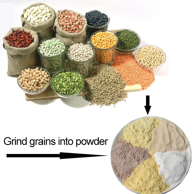 3500W 220V Electric Grain Grinder Fine Grinding With Two Grinding Discs