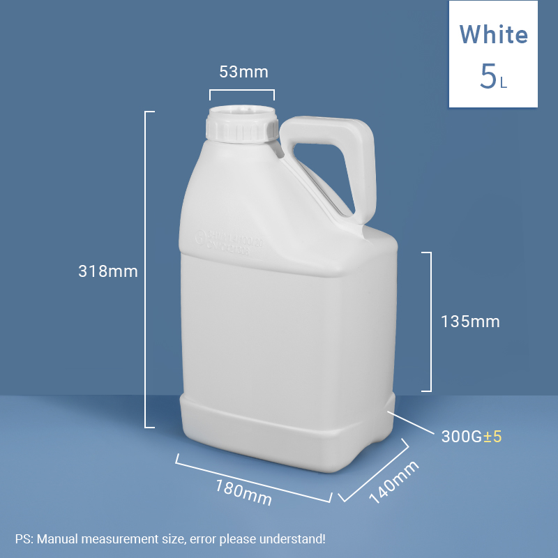 HDPE 500ml Thick Fluorinated Bottle for Chemical Reagent and Organic Solvent Packaging