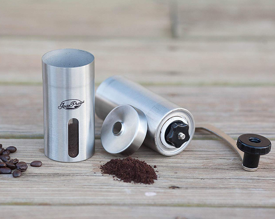 Portable manual 256g 130ml Stainless Steel Coffee Grinder
