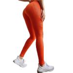 High Waisted Seamless Workout Leggings , Push Up Running Women Gym Fitness