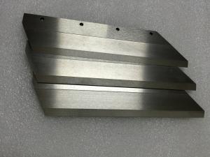 China 41 - 50 HRC Harness Cobalt Chrome Alloy Fiber Cutter Knife Blade Tefon Coating wholesale