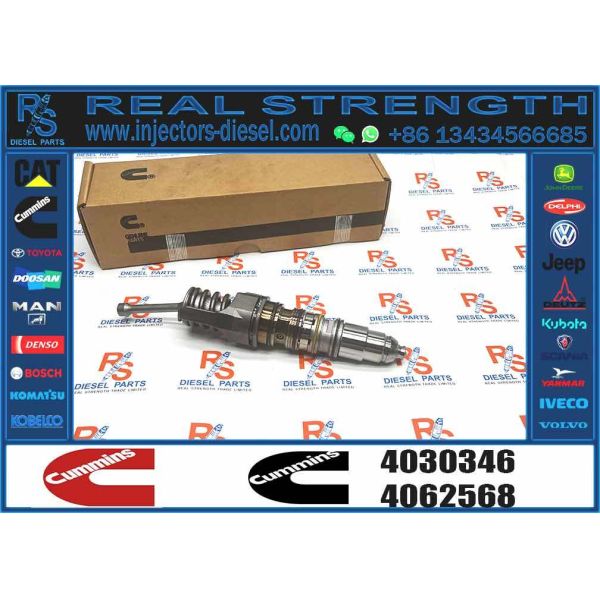 Excavator Accessories Fast Delivery Fuel Injector 4088725 1521978 1764365 4030346 for CUMMINS QSKX15 Diesel Engine Spare Parts Construction Machinery