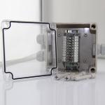 Plastic Junction Box 125*125*75mm Electric Distribution Enclosure Waterproof