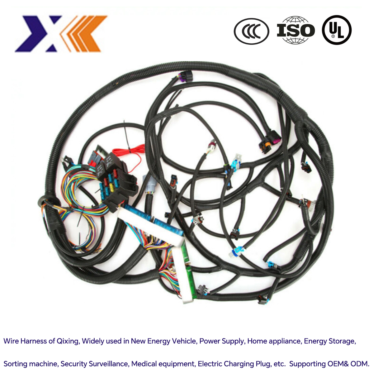 Engine Wiring Harness High Temperature Resistant Motor Wire for Excavator Spare Parts