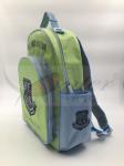 Light Green 420D Polyester Kids School Backpacks For Traveling / Outdoor