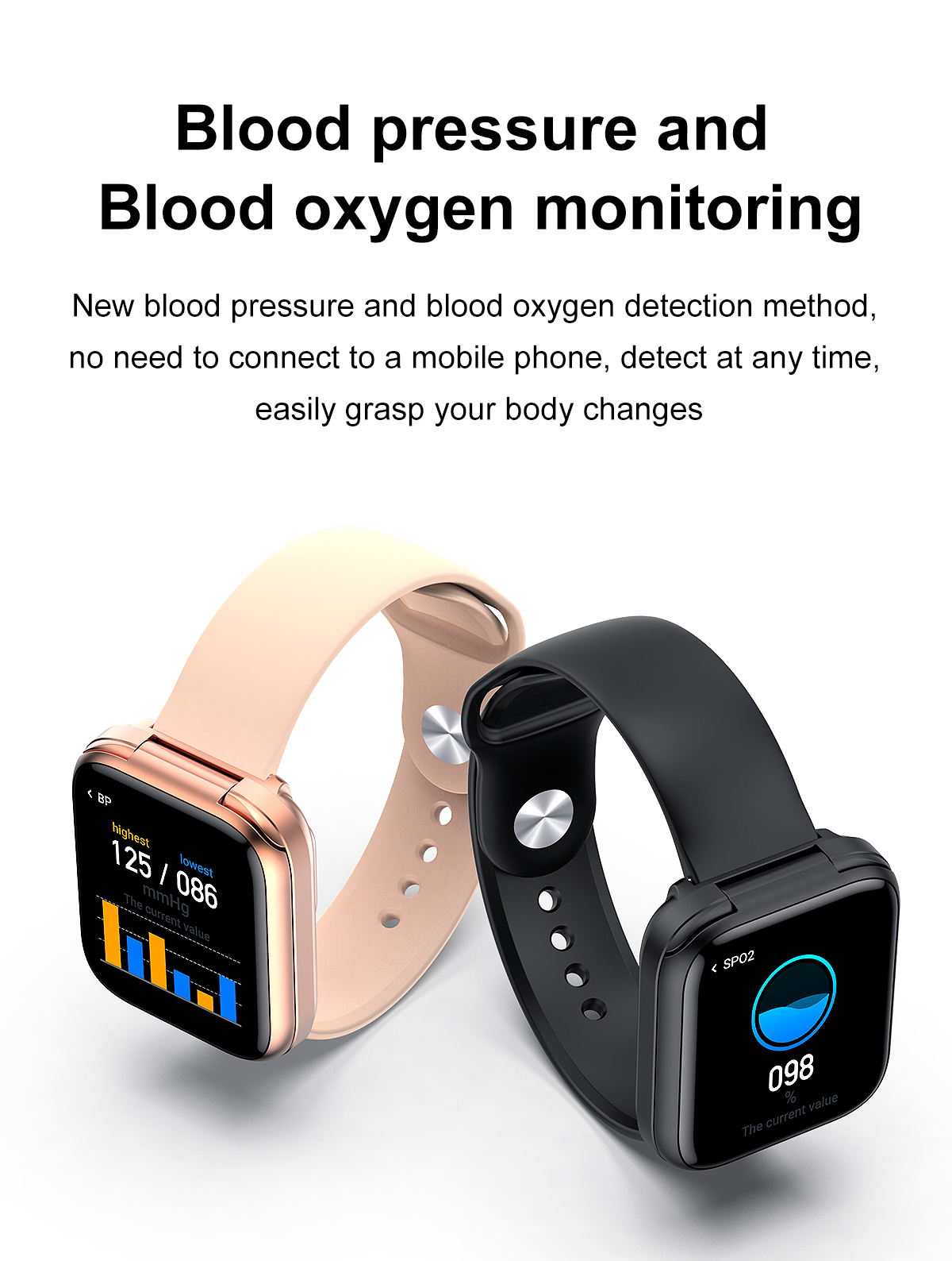 X5 Health Monitoring Smartwatch IP67 1.54inch 2 In 1 Watch And Earbuds Programmable