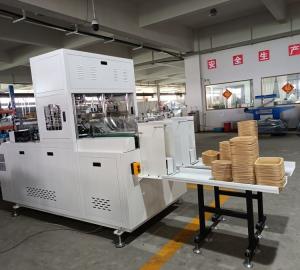 China Trays Paper Lunch Box Machine Automatic 50-70/Min 8KW wholesale
