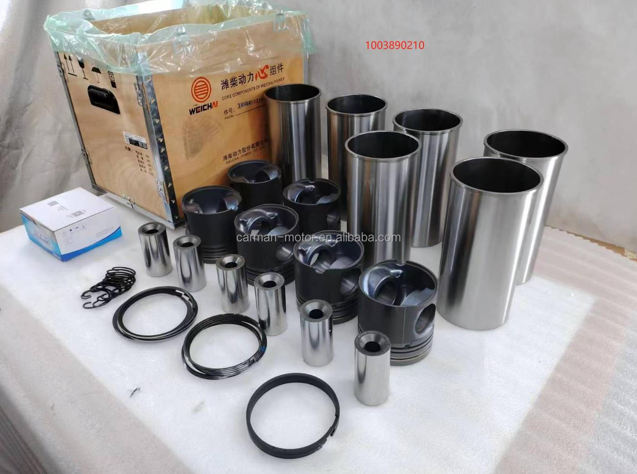 100% Weichai CNG/LNG Gas Engine Accessories Original Piston Components for Replace/Repair 100% Purpose 100% 100% 100% -