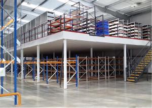 China 1000Kg/M2 H Beams Warehouse Structural Shelving Supported Mezzanine wholesale