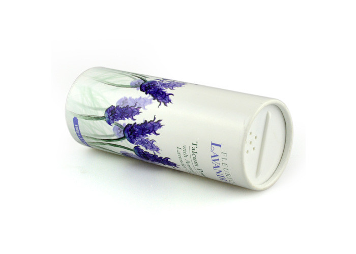Elegant Cylinder Paper Composite Cans With Sifter for Talcum Powder