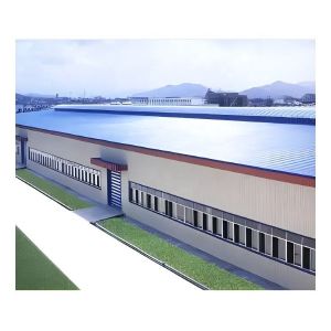 China Prefab Steel Construction Warehouse Steel Sheds Commercial Metal Buildings wholesale