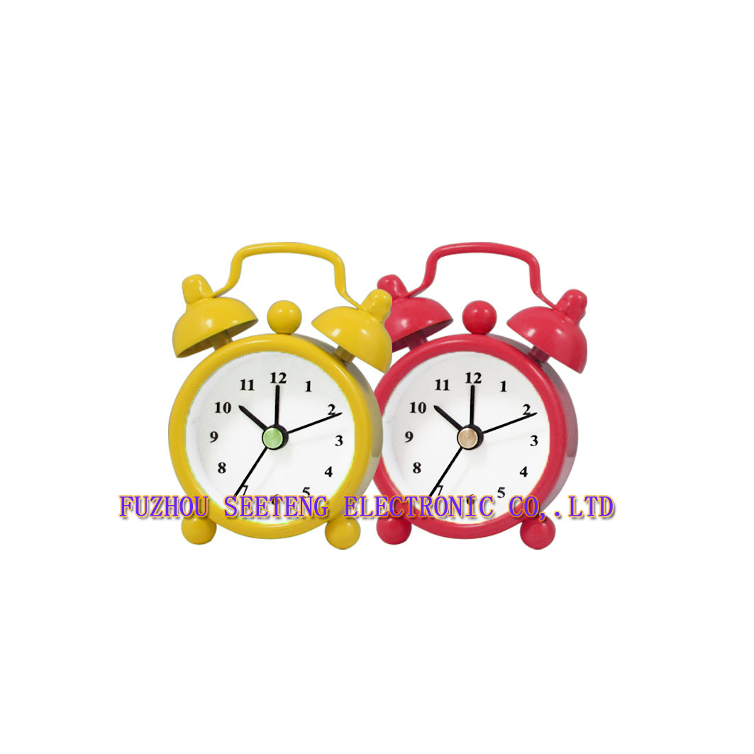 Table desktop clock color available customized dial for young girls and children