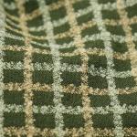 Luxury Suit Cloth Material Wool Cashmere Blended Golden Green 330gsm