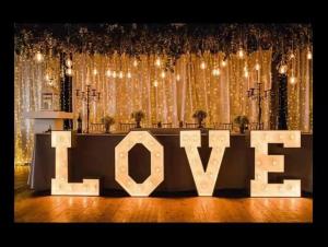 China Free Standing 4 Foot Love Marquee Sign Letters Waterproof IP67 wholesale