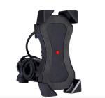 Telescopic Waterproof Bike Phone Stand , 5V 2A Phone Holder For Motorcycle