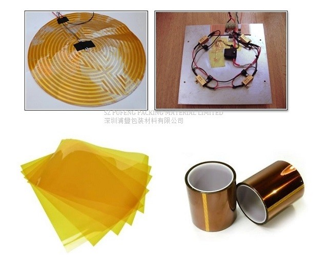 Silicone Adhesive Heat Resistrance Kapton Tape Insulation For 3D Printer Tin Furnace​