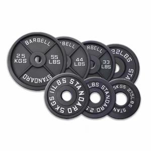 China Wholesale Professional Cast Iron Barbell Home Gym Equipment Cast Iron Weight Plates wholesale