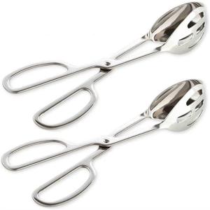 China Polished Stainless Steel Salad Tongs Toxinfree For Multiapplication wholesale