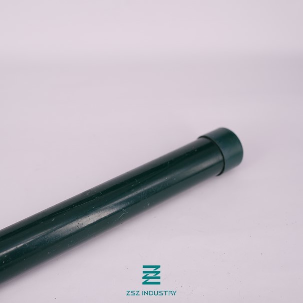 PVC Coated Round Garden Posts 34mm X 1200mm Convenient Installation