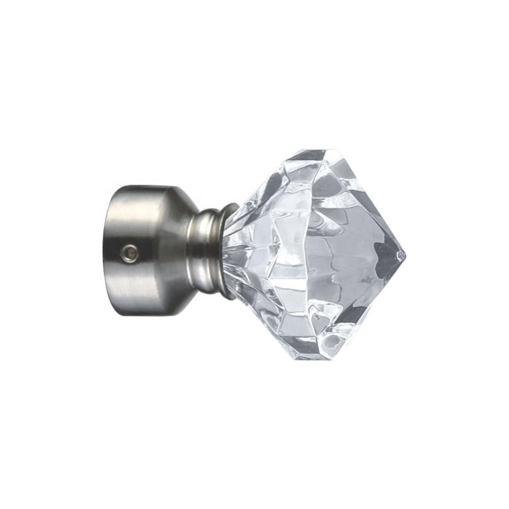 35mm Diameter Glass Finials For Curtain Rods