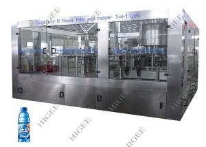 China Fully Automatic Automatic Liquid Bottle Filling Machine 3 In 1 380V 50Hz 3.2Kw wholesale