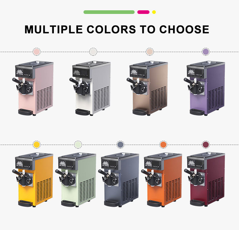 15-20L/H 304/316 Stainless Steel Ice Cream Making Machine 3 Flavor